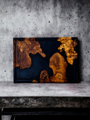 Epoxy Board Dunkelblau