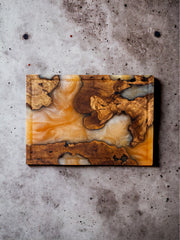 Epoxy Board Gold und Weiss